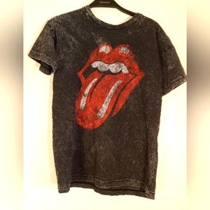 Womens small rolling stones graphic tees shirt tshirt